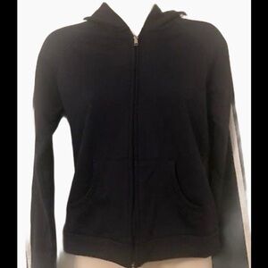 So Real So Right Dark Navy Blue & White Hoodie